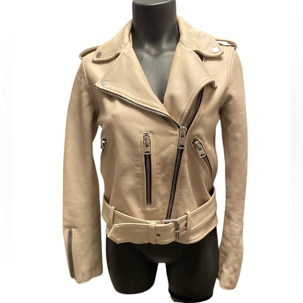 Authentic All Saints Leather Jacket